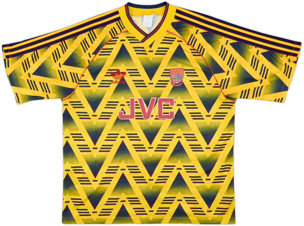 1991-93 Arsenal Away Shirt - 8/10 - (XL)