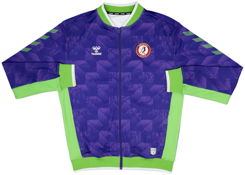 2020-21 Bristol City Hummel Track Jacket - 8/10 - (XL)