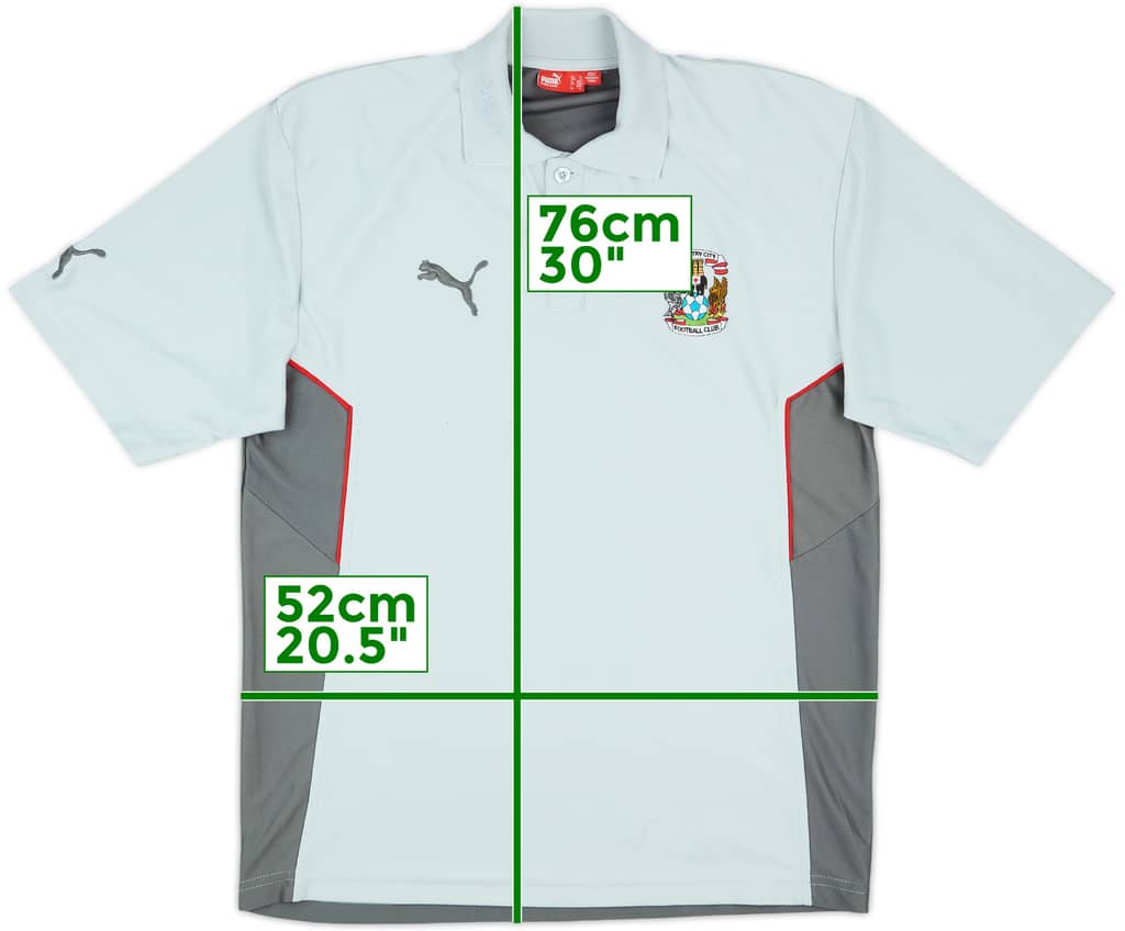 2008-09 Coventry City Puma Polo Shirt - 9/10 - (M)