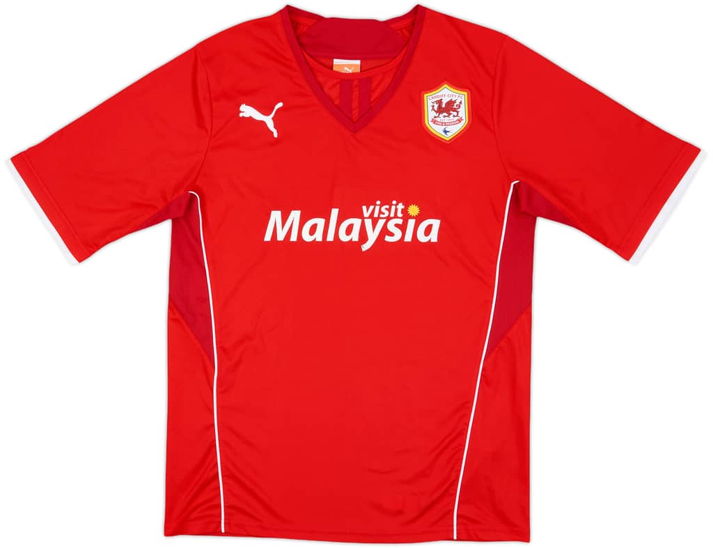 2013-14 Cardiff Home Shirt - 7/10 - (M)