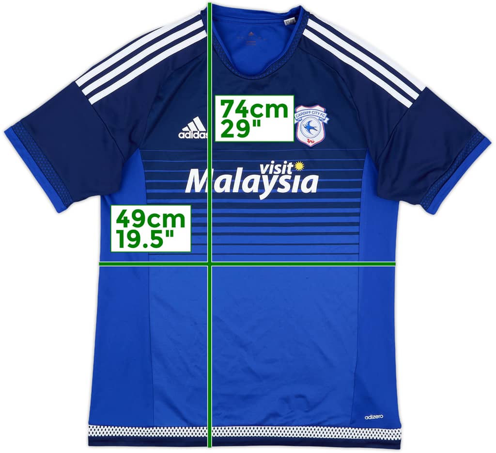 2015-16 Cardiff Home Shirt - 8/10 - (L)