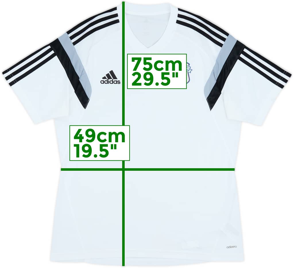 2014-15 Cardiff adidas adizero Training Shirt - 9/10 - (L)