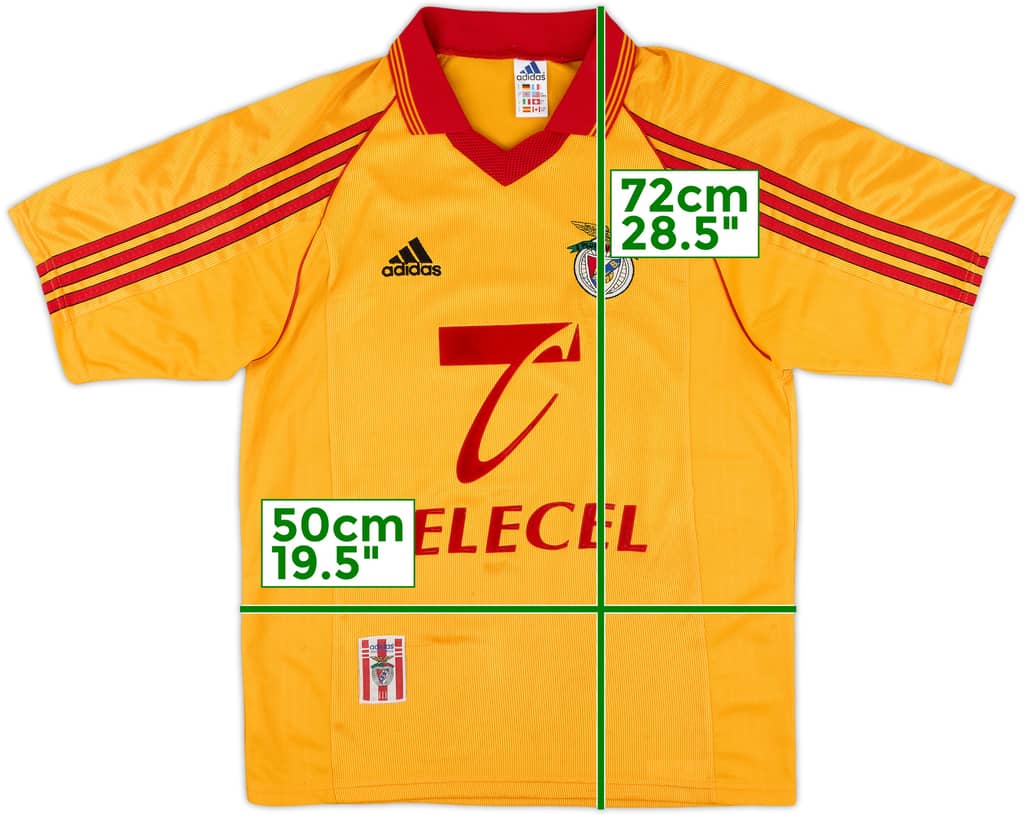 1998-99 Benfica Away Shirt - 9/10 - (S)
