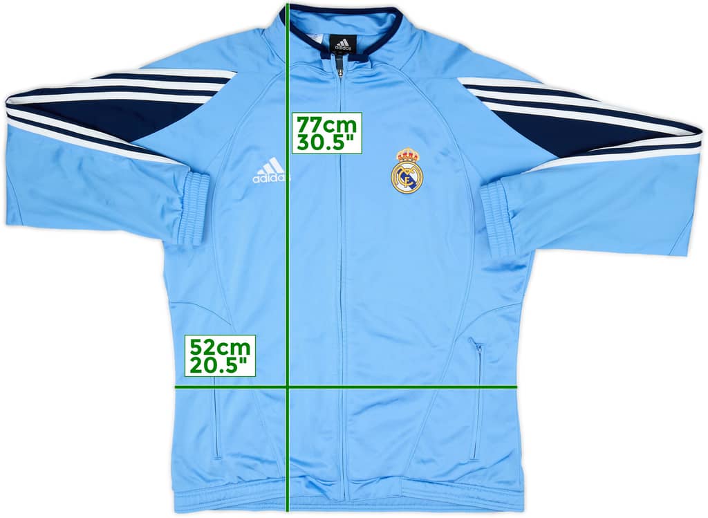 2005-06 Real Madrid adidas Track Jacket - 8/10 - (M)
