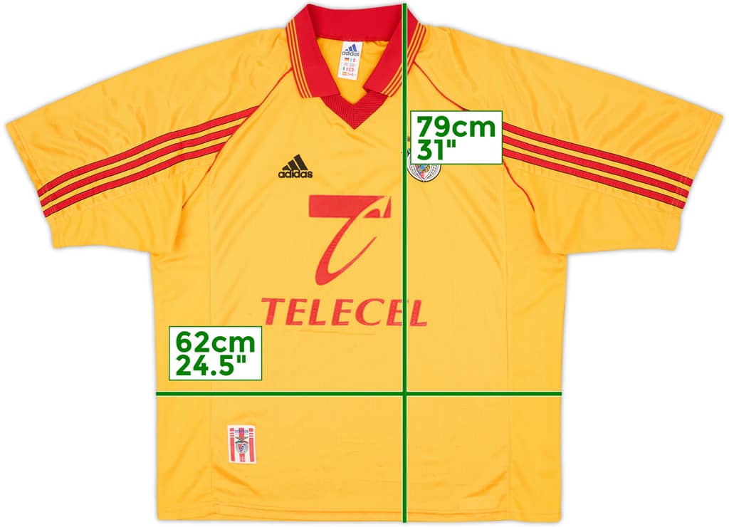 1998-99 Benfica Away Shirt - 8/10 - (XL)