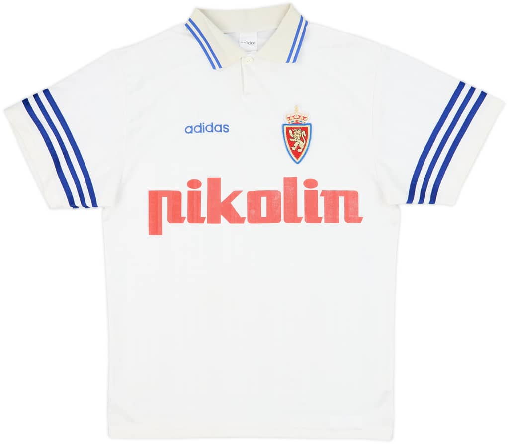 1995-97 Real Zaragoza Home Shirt - 7/10 - (S)