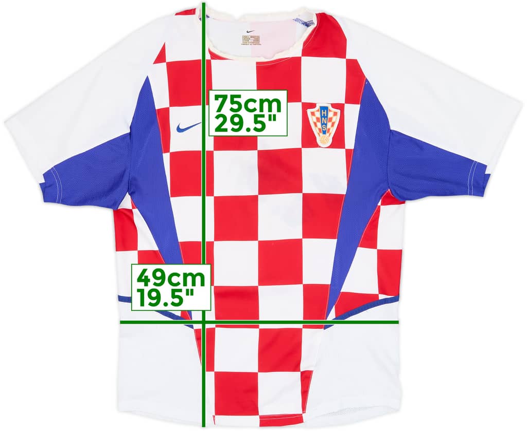 2002-04 Croatia Home Shirt - 5/10 - (S)