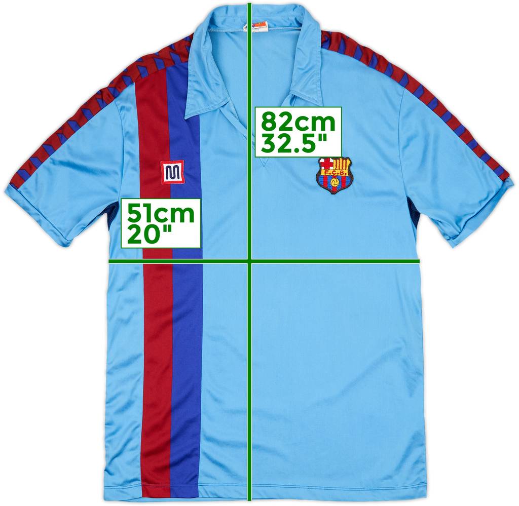 1985-91 Barcelona Away Shirt - 10/10 - (XL)