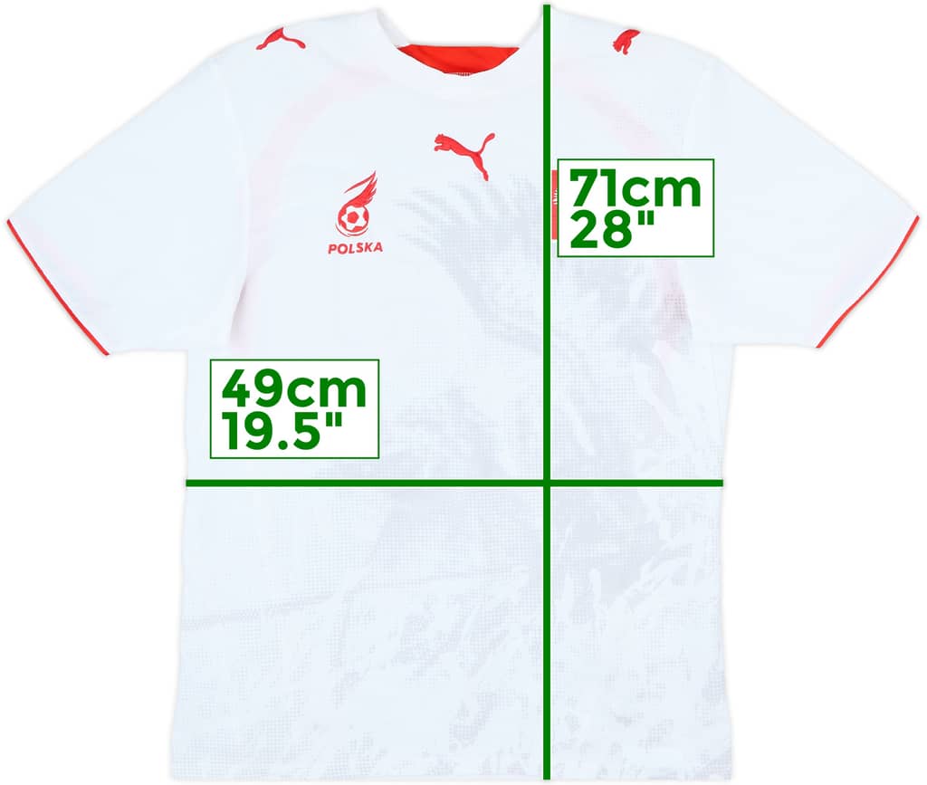 2006-08 Poland Home Shirt - 8/10 - (S)