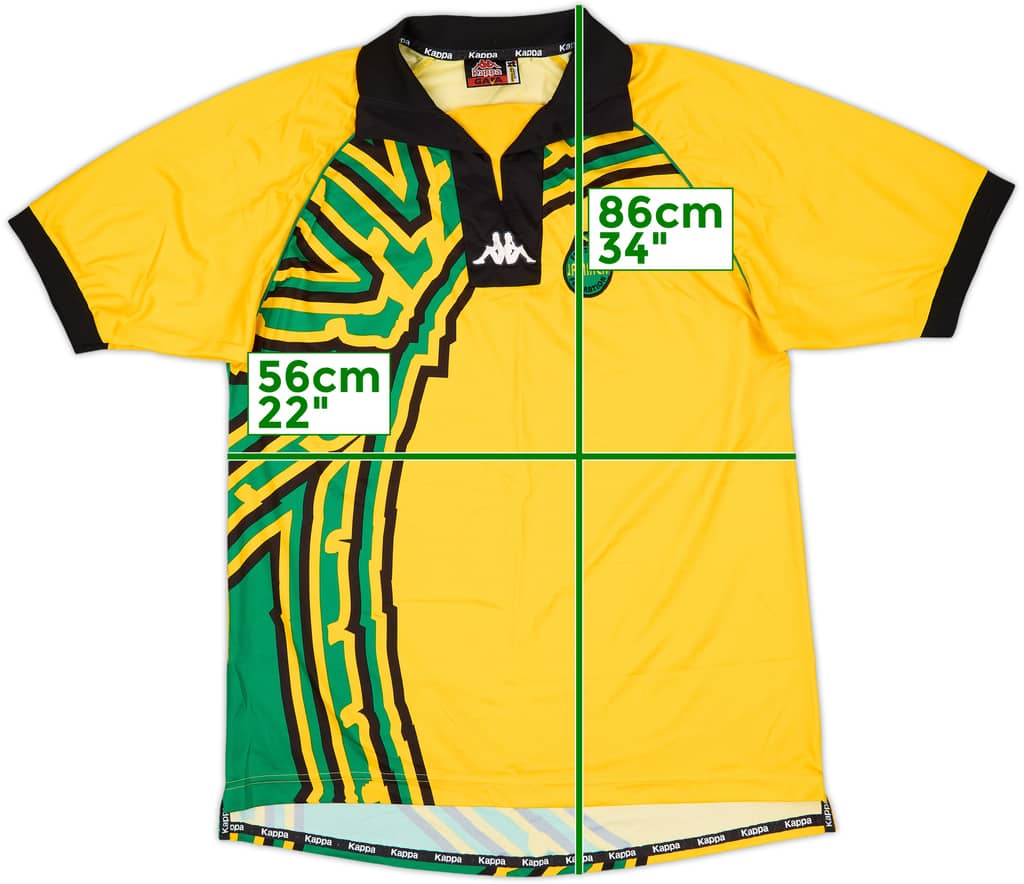 1998-00 Jamaica Home Shirt - 8/10 - (XL)