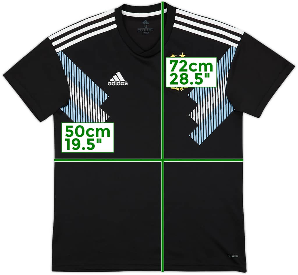 2018-19 Argentina Away Shirt - 9/10 - (M)