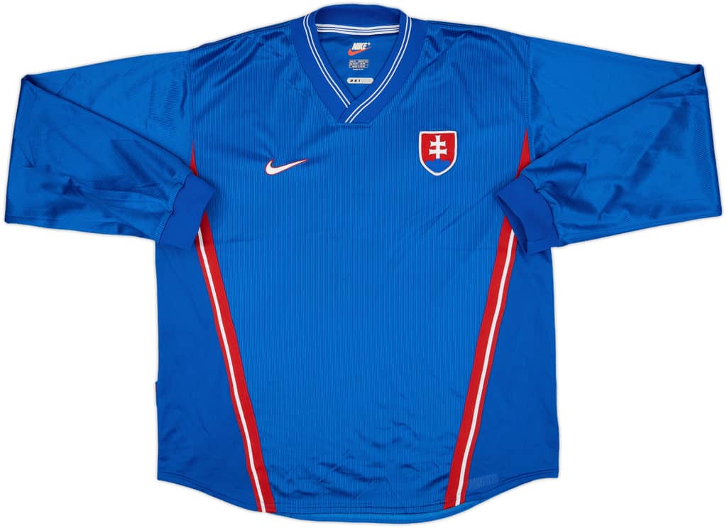 1998-00 Slovakia Player Issue Away L/S Shirt - 9/10 - (XL)