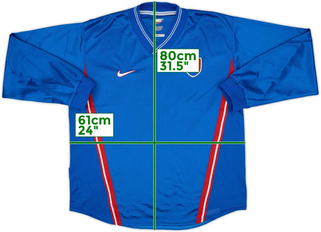 1998-00 Slovakia Player Issue Away L/S Shirt - 9/10 - (XL)
