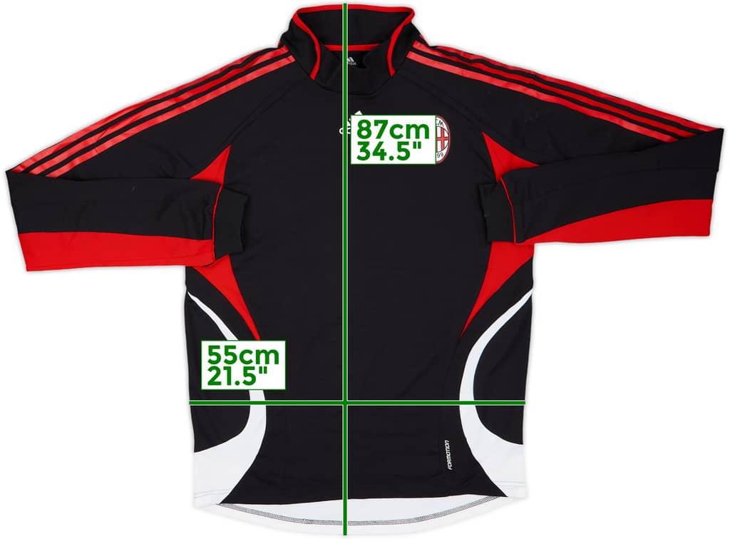 2006-07 AC Milan adidas Formotion Sweat Top - 9/10 - (L)