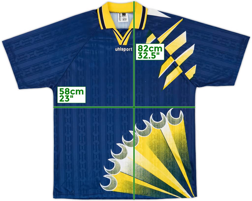 1990s Uhlsport Template Shirt - 8/10 - (XL)