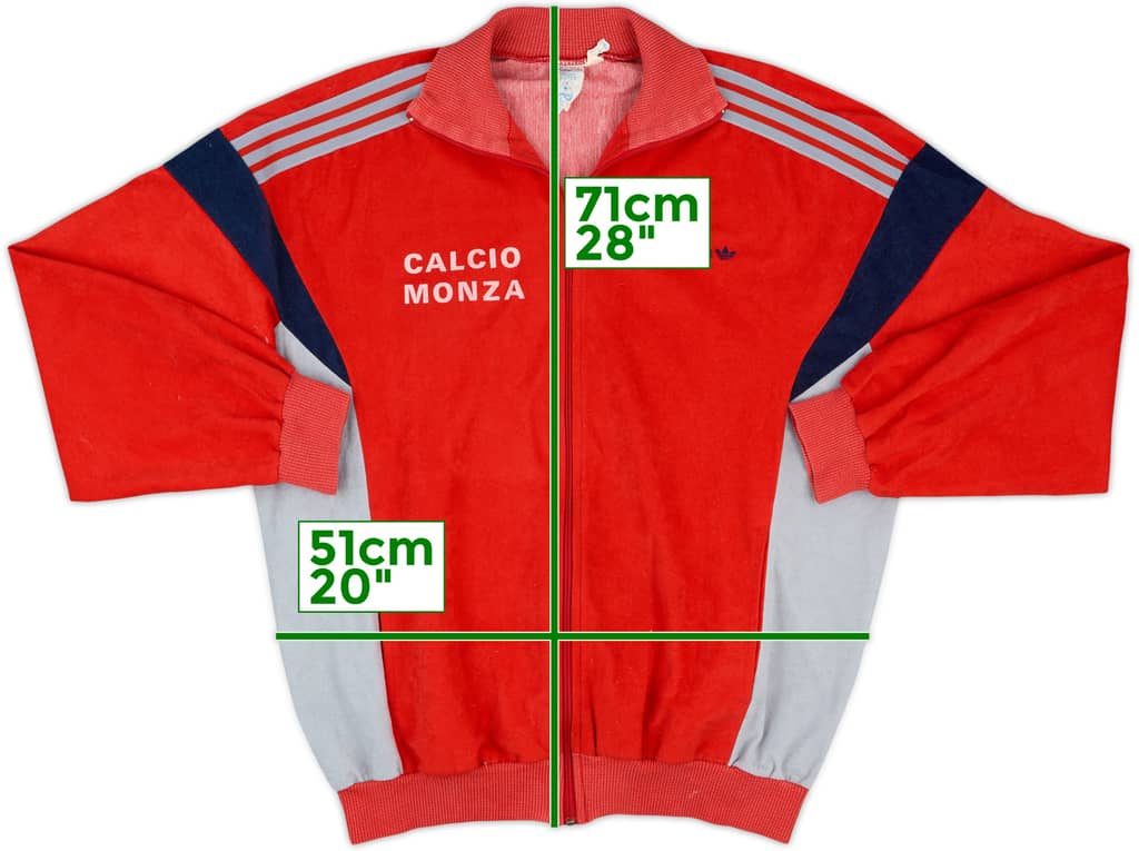 1987-88 Monza adidas Track Jacket - 9/10 - (XL)