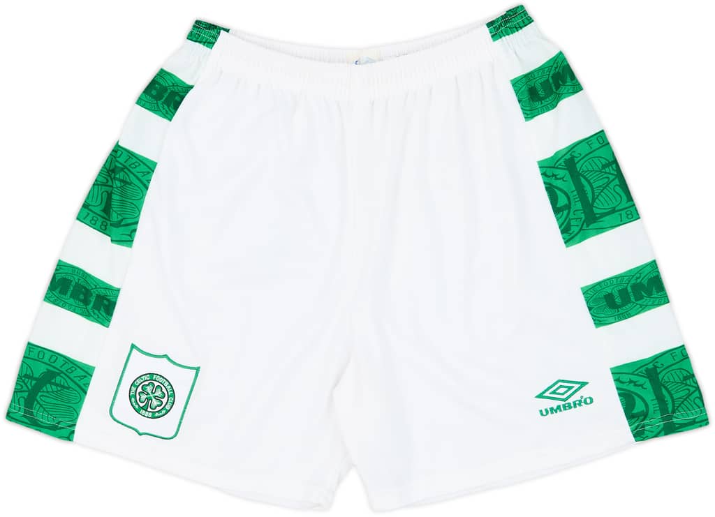 1995-97 Celtic Home Shorts - 9/10 - (M)