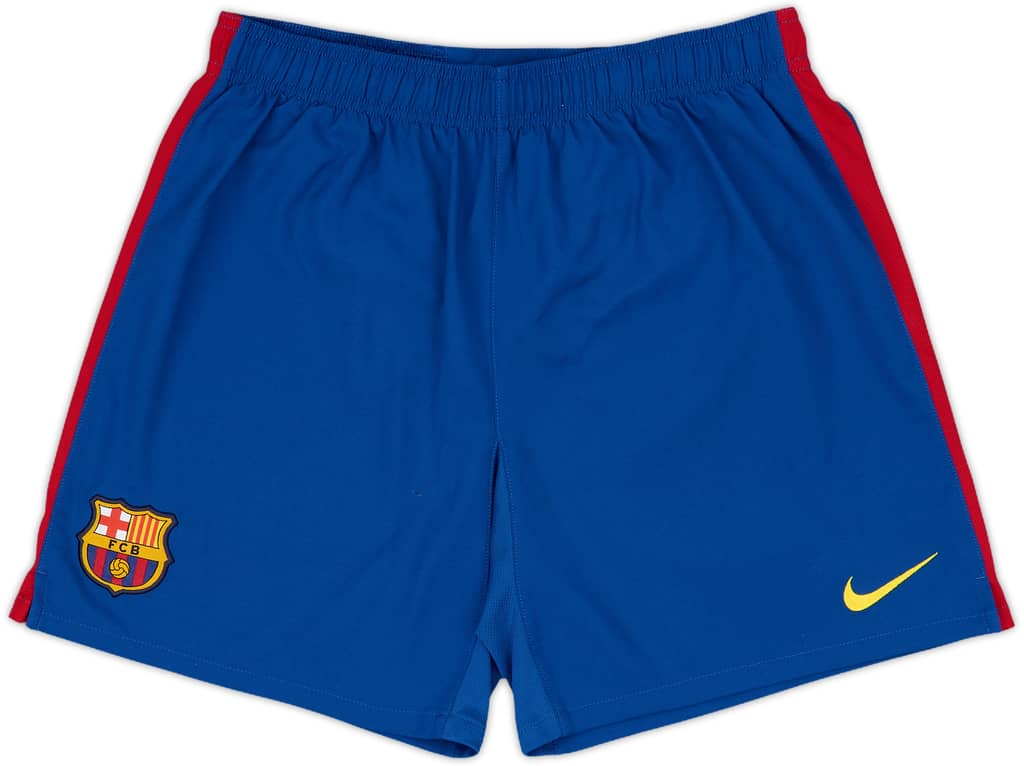 2009-10 Barcelona Home Shorts - 9/10 - (XL.Boys)