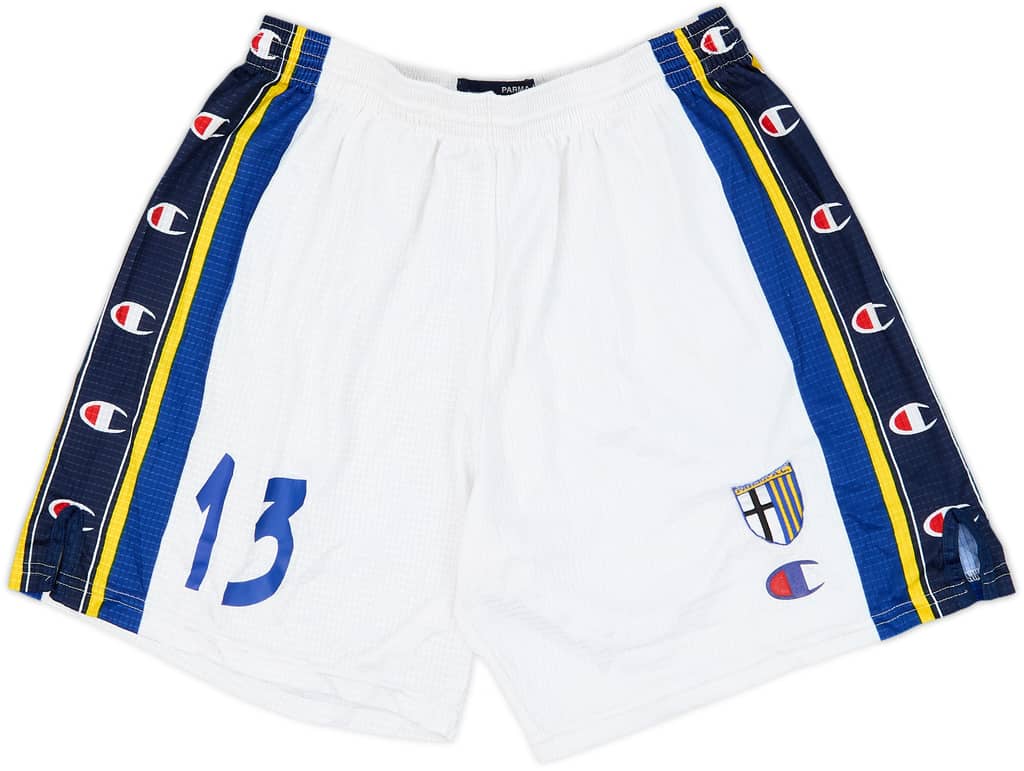 2002-03 Parma Player Issue Away Shorts #13 (Oyola) - 9/10 - (XL)
