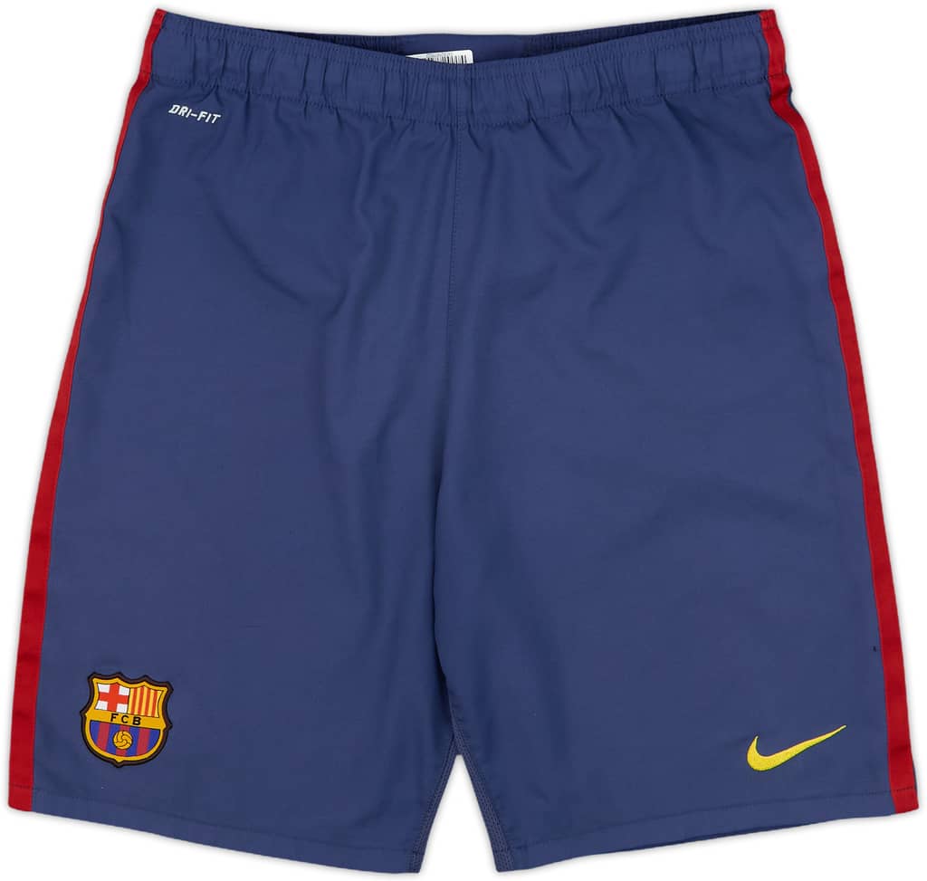 2012-13 Barcelona Home Shorts - 8/10 - (XL)