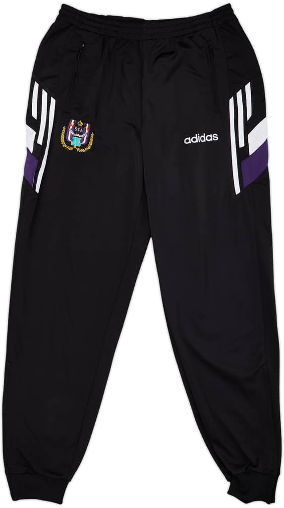 1997-98 Anderlecht adidas Track Pants/Bottoms - 9/10 - (L)