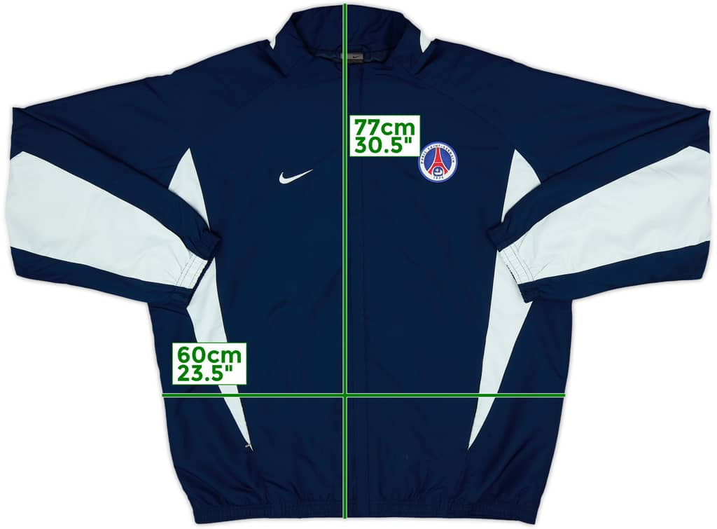 2003-04 Paris Saint-Germain Nike Track Jacket - 9/10 - (L)