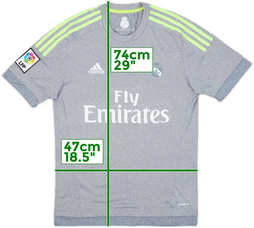 2015-16 Real Madrid Away Shirt - 4/10 - (S)