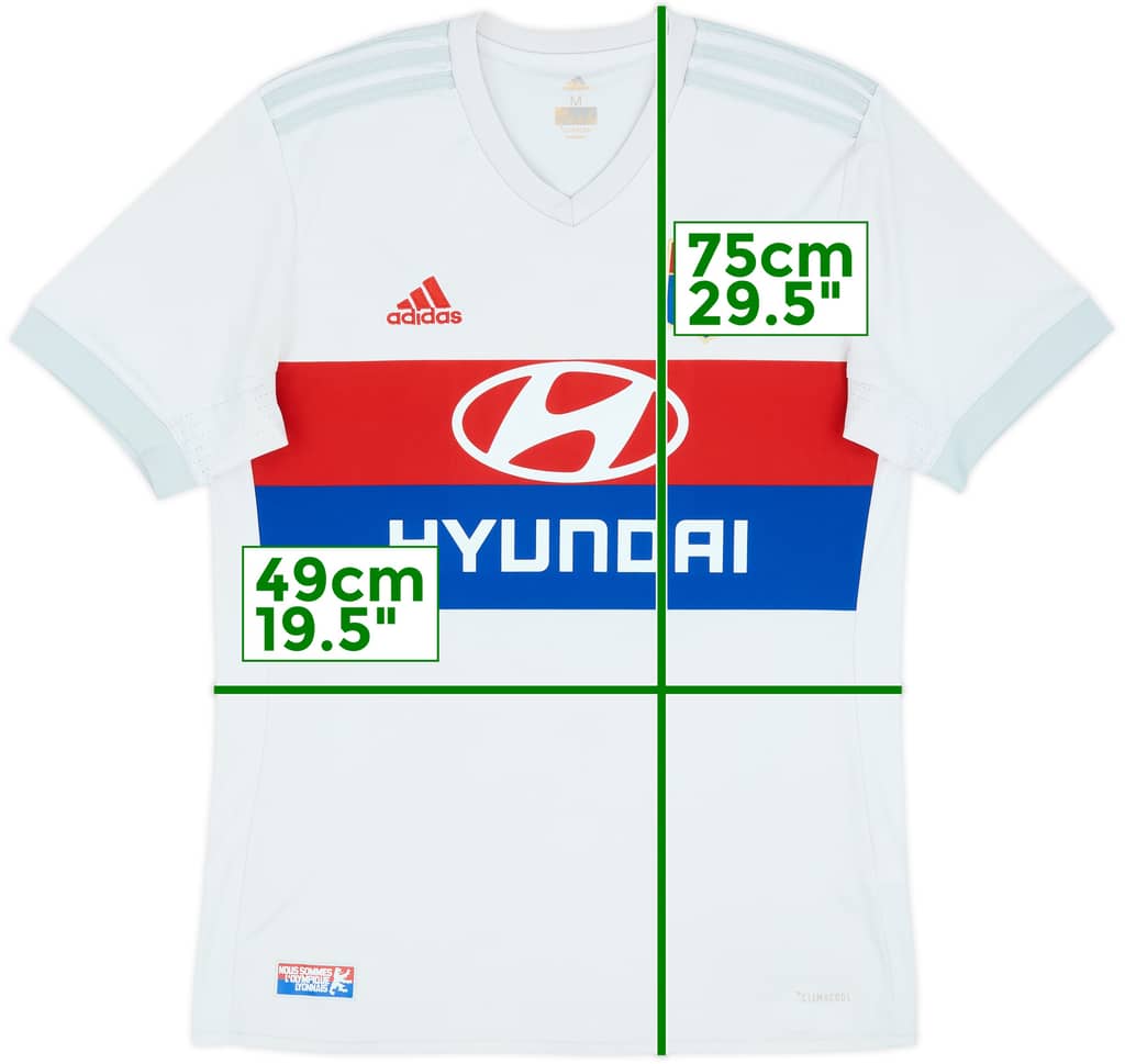 2017-18 Lyon Home Shirt - 5/10 - (M)
