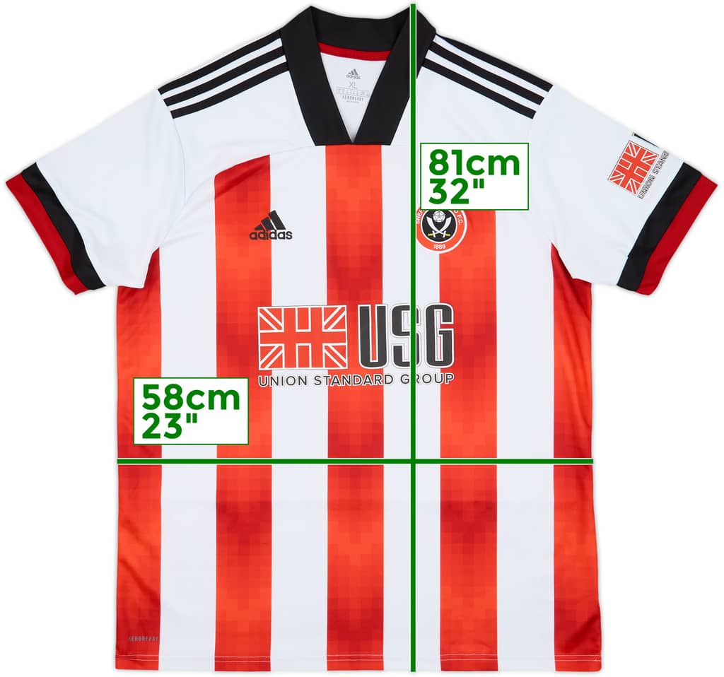 2020-21 Sheffield United Home Shirt - 5/10 - (XL)
