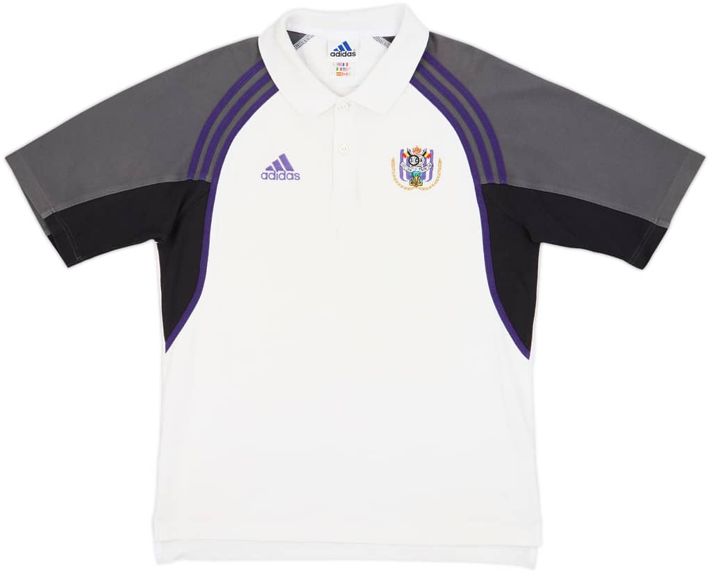 2001-02 Anderlecht adidas Polo Shirt - 8/10 - (M)