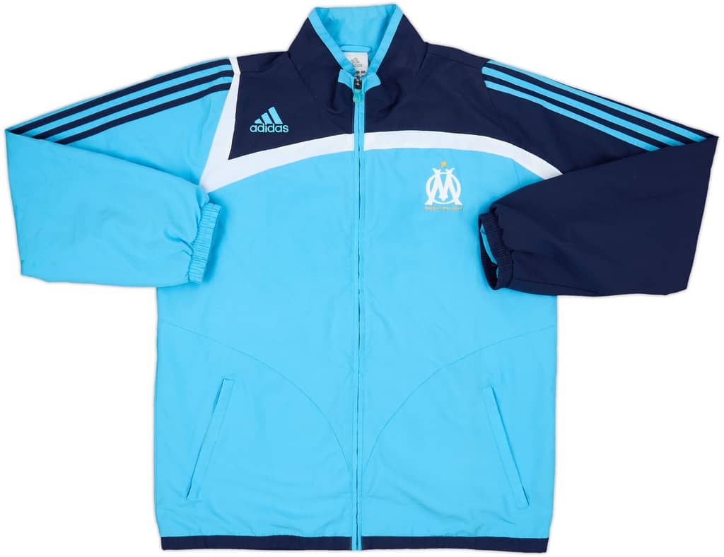 2008-09 Olympique Marseille adidas Track Jacket - 7/10 - (L)