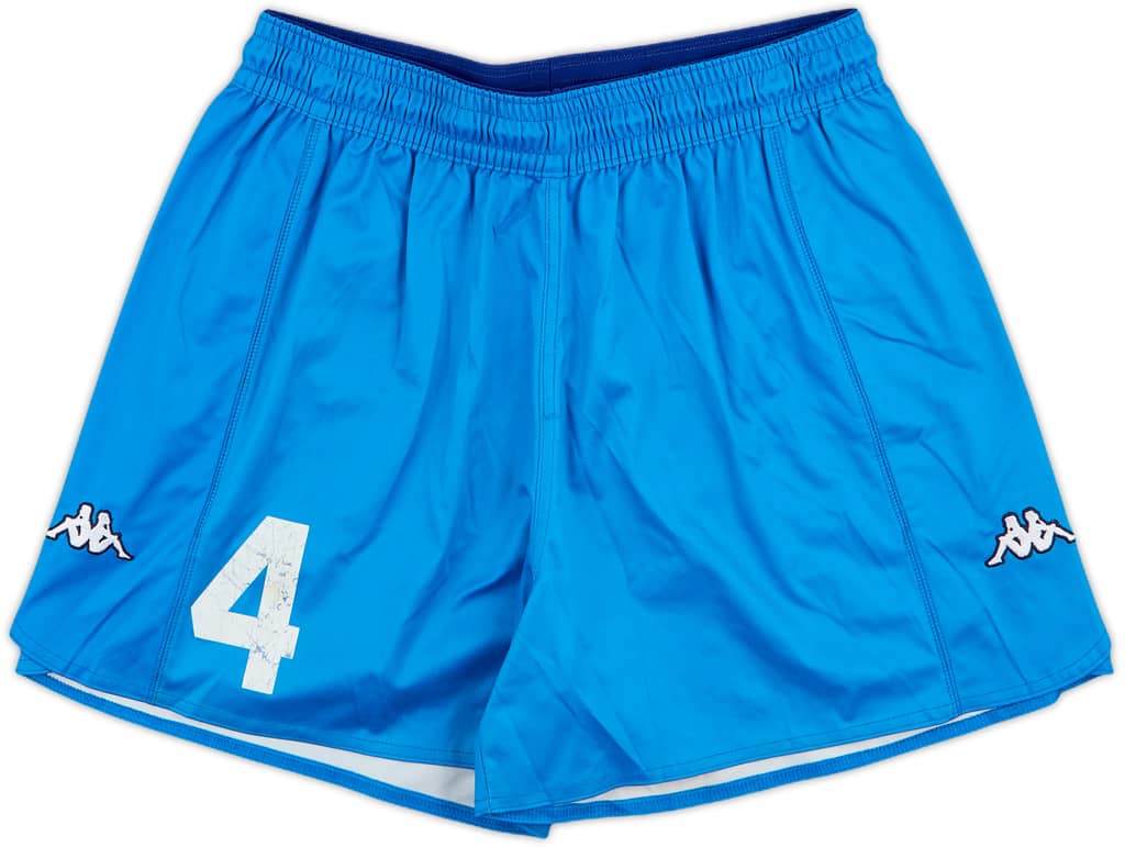 2000-01 Italy Player Issue Home Shorts #4 - 6/10 - (XL)