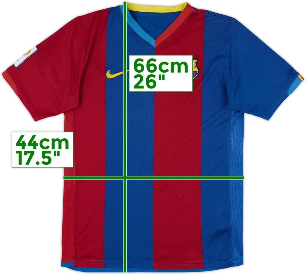 2006-07 Barcelona Home Shirt - 6/10 - (XL.Boys)