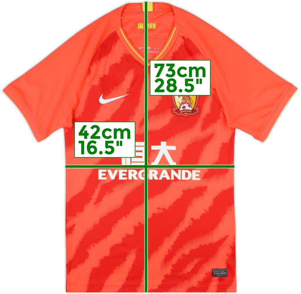 2020 Guangzhou Home Shirt - 9/10 - (XS)