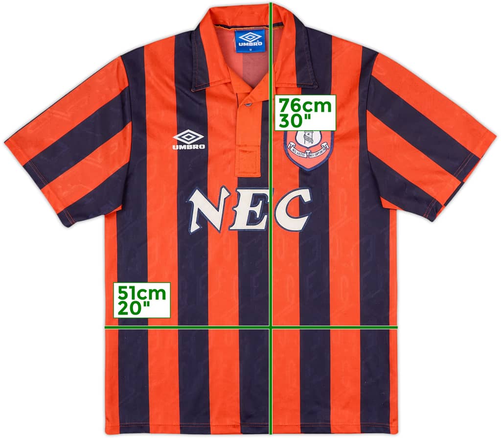 1992-94 Everton Away Shirt - 9/10 - (M)