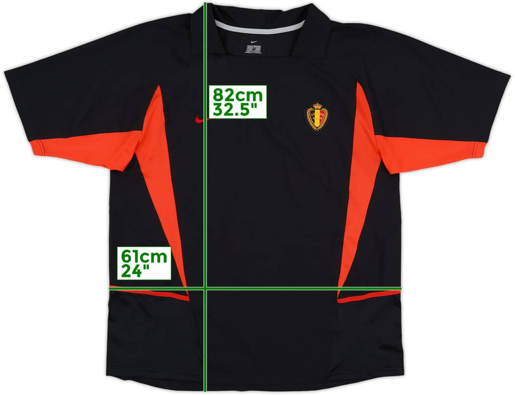 2002-04 Belgium Away Shirt - 10/10 - (XL)