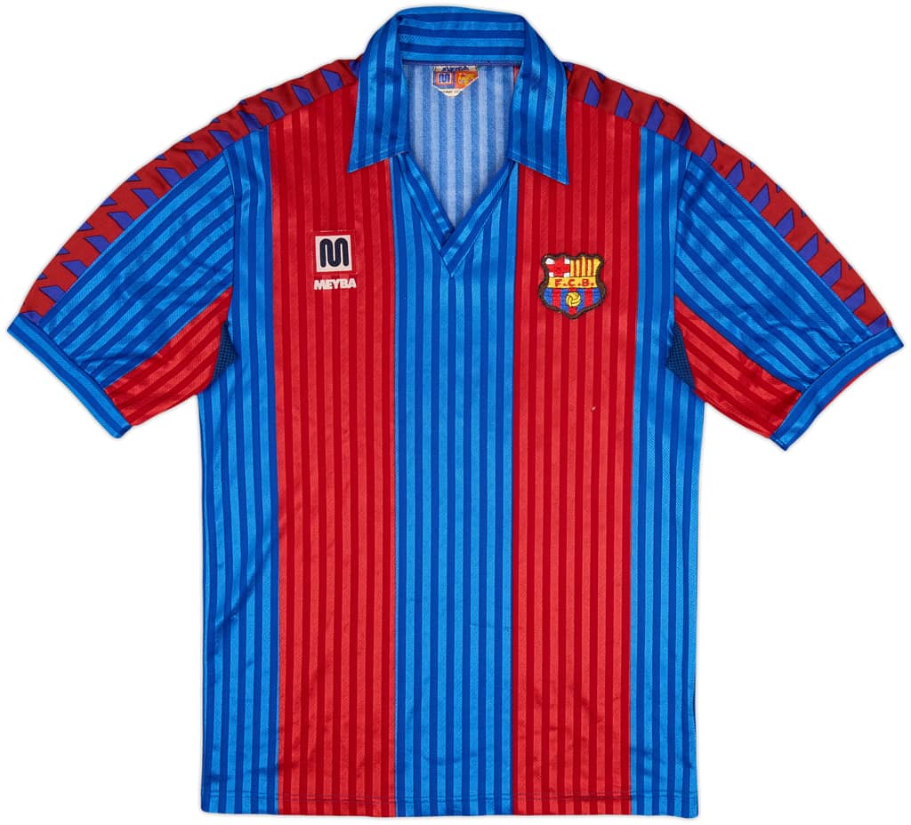 1989-92 Barcelona Home Shirt - 6/10 - (S)