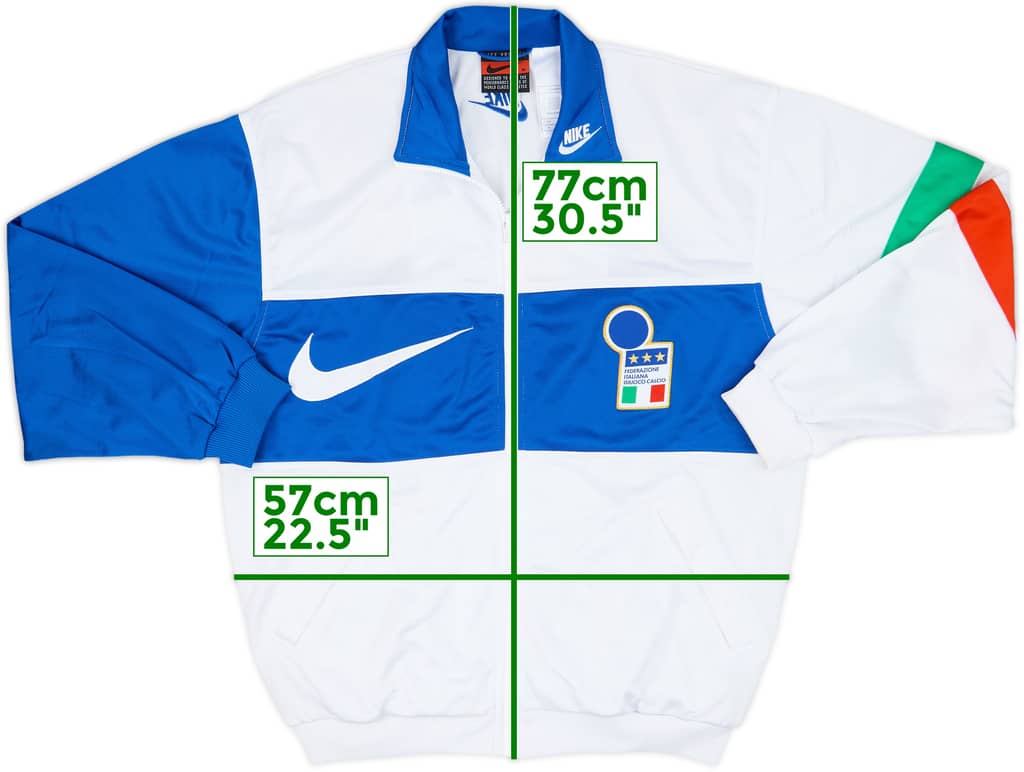 1996-97 Italy Nike Track Jacket - 9/10 - (M)