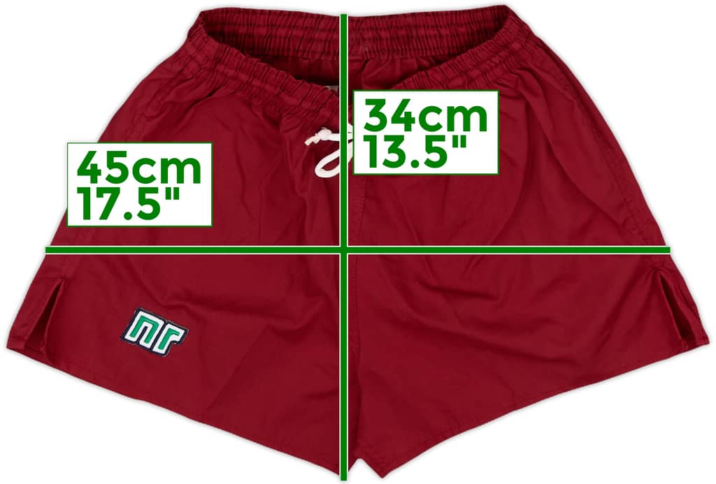 1987-90 Roma Home Shorts - 9/10 - (XS)