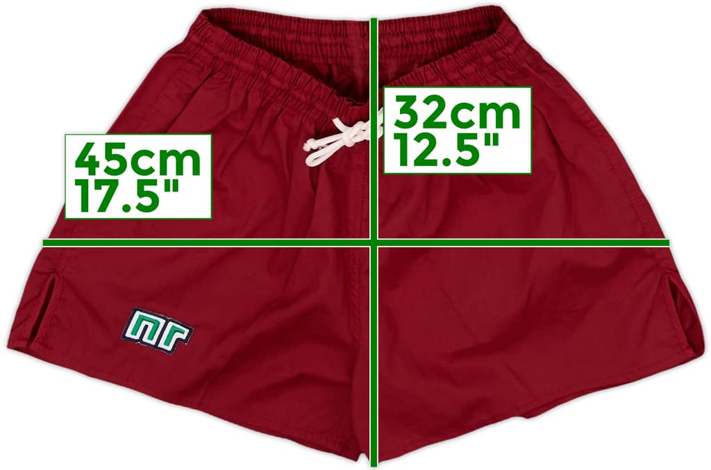 1987-90 Roma Home Shorts - 9/10 - (XS)