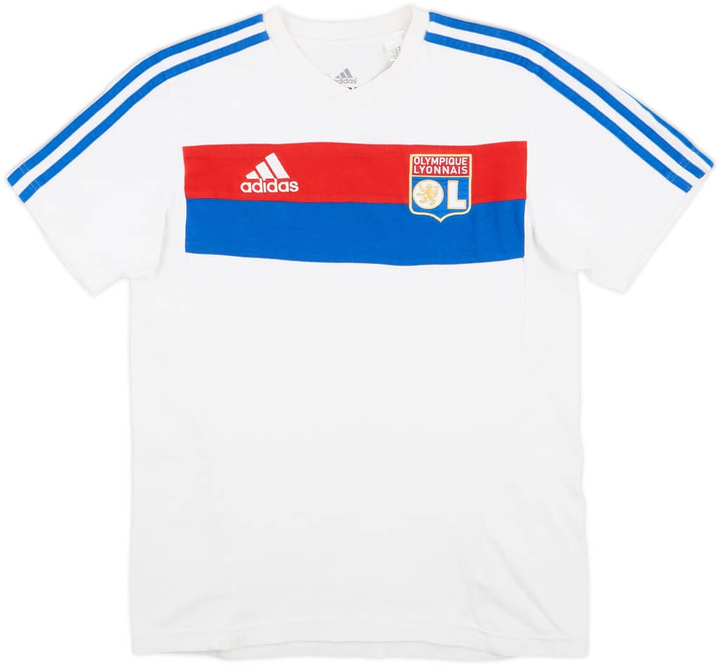 2011-12 Lyon adidas Cotton Tee - 8/10 - (L.Boys)