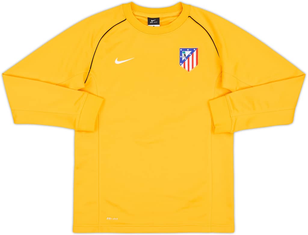 2013-14 Atletico Madrid Nike Sweat Top - 7/10 - (L.Boys)