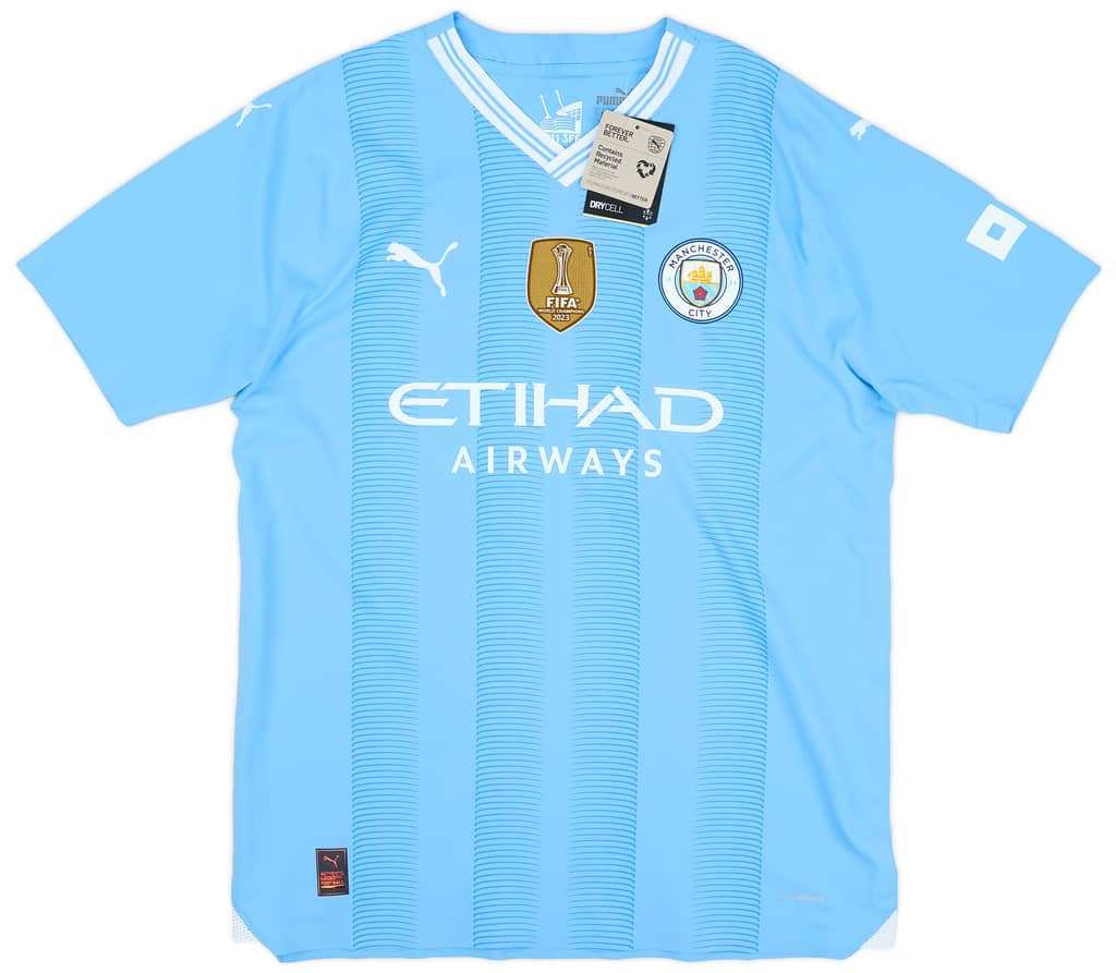 2023-24 Manchester City Player Issue Home European Shirt Haaland #9