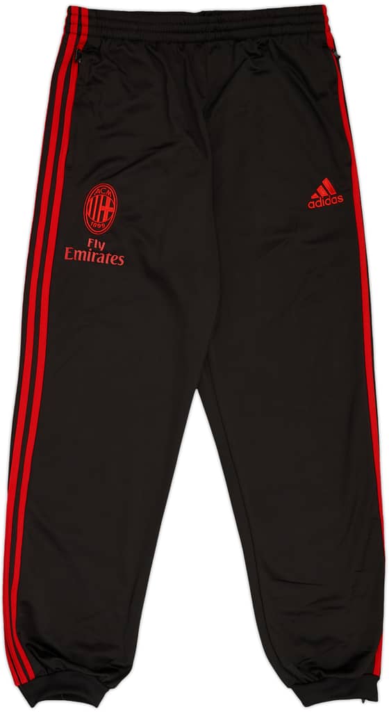 2011-12 AC Milan adidas Track Pants/Bottoms - 9/10 - (M/L)