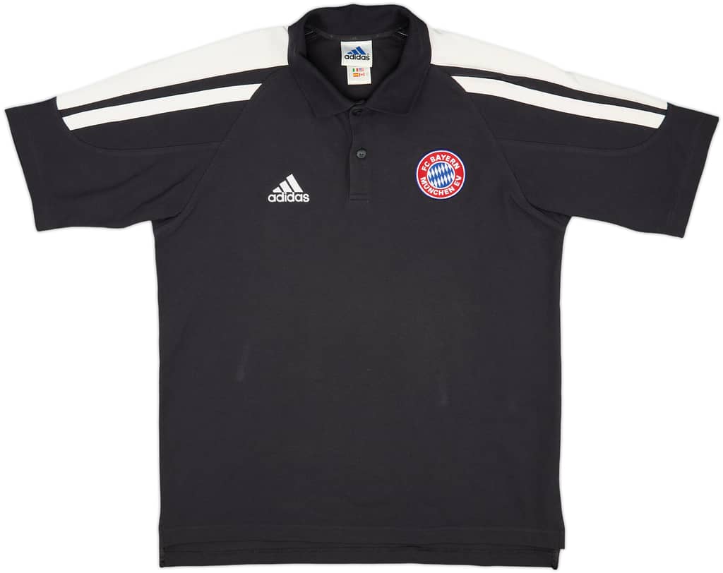 2002-03 Bayern Munich adidas Polo Shirt - 9/10 - (XL/XXL)