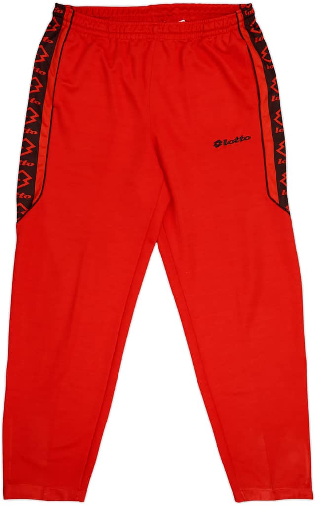 1997-98 AC Milan Lotto Track Pants/Bottoms - 9/10 - (L)