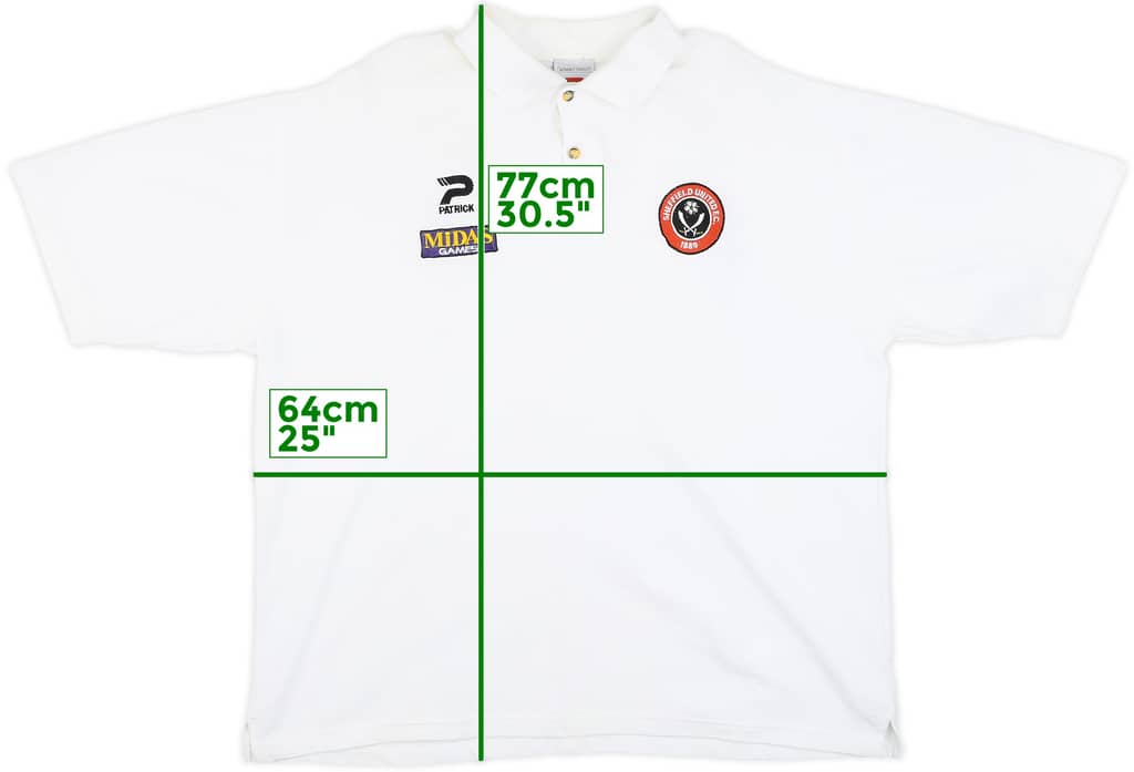 2000-02 Sheffield United Patrick Polo Shirt - 9/10 - (XXL)