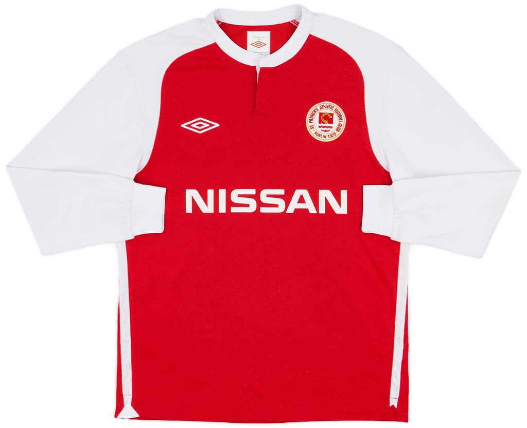 2012 St Patrick's Atheltic Home L/S Shirt - 6/10 - (S)