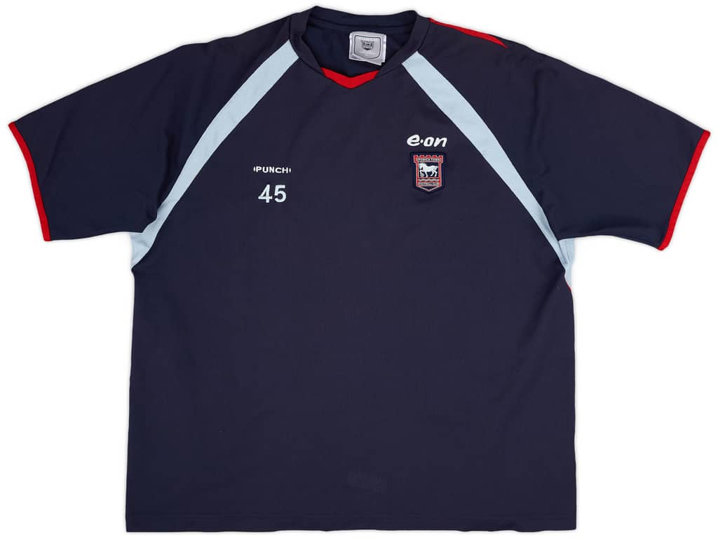 2006-07 Ipswich Town Player Issue Punch Training Shirt #45 - 9/10 - (XL)