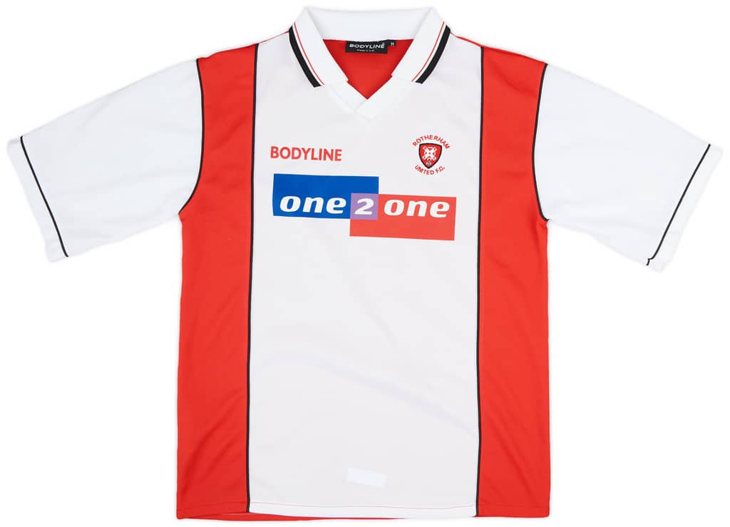 2000-02 Rotherham Home Shirt Scott #4 - 6/10 - (M)